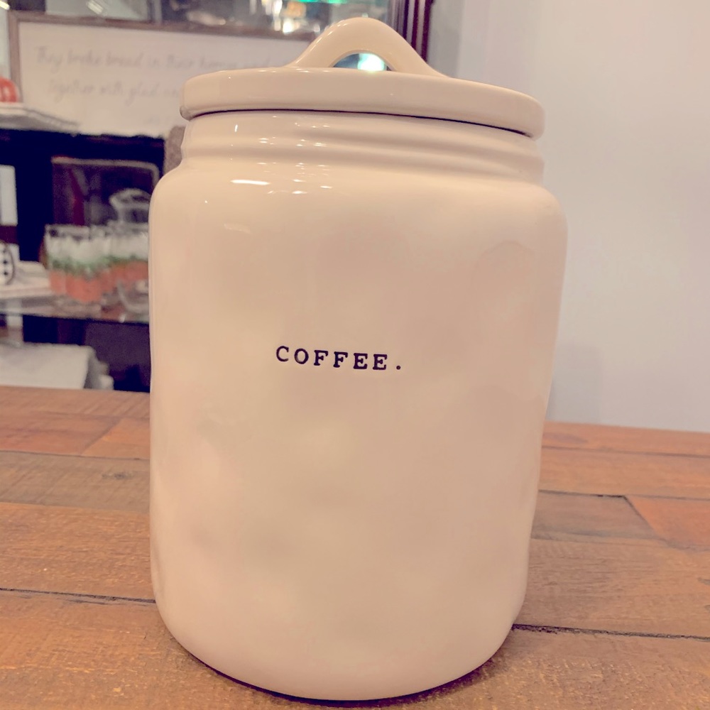 Rae Dunn Coffee Canister